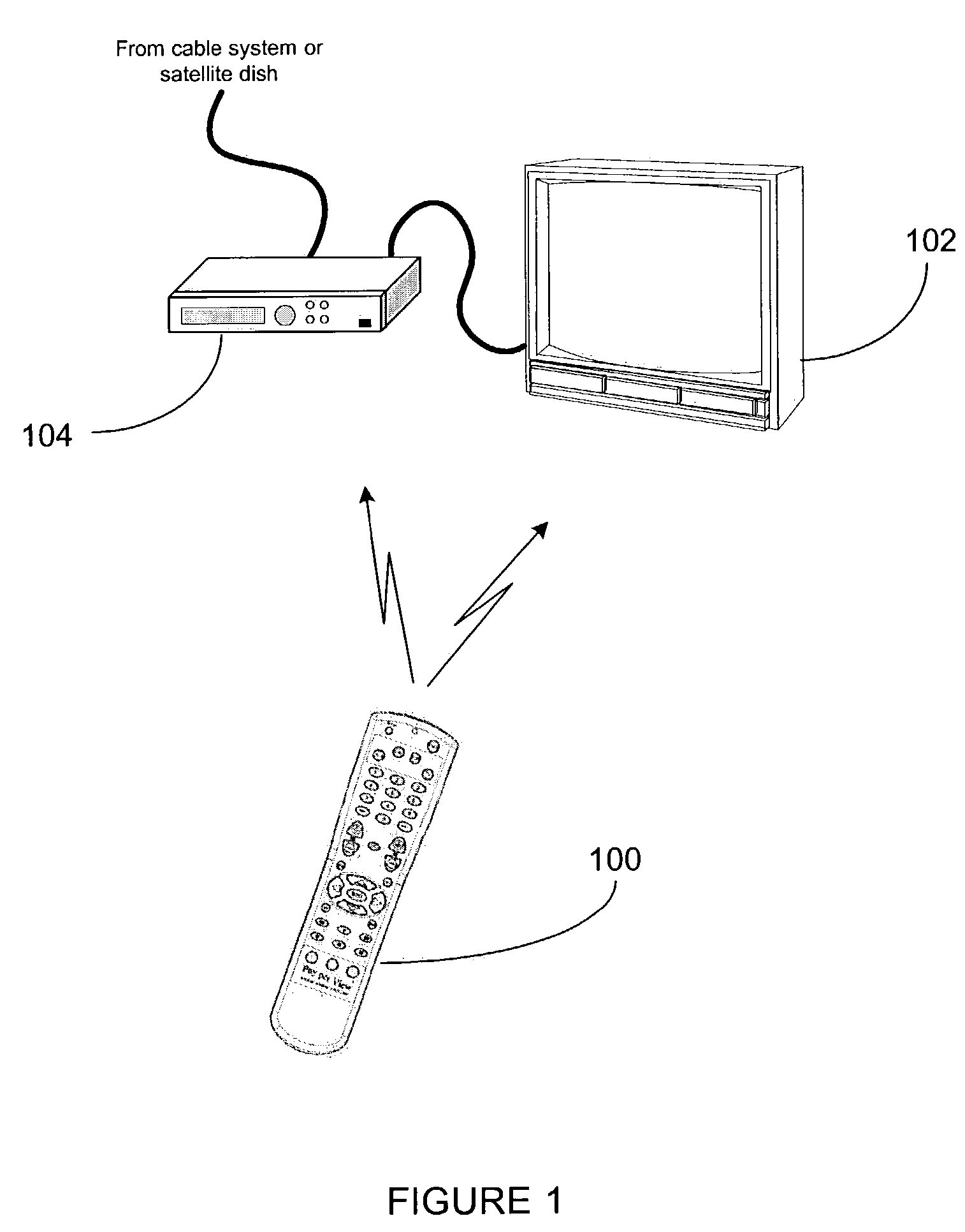 Remote control with selective key illumination