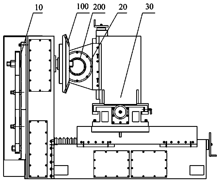 Forced kinematic chain bevel gear variable intersection angle offset roller mill