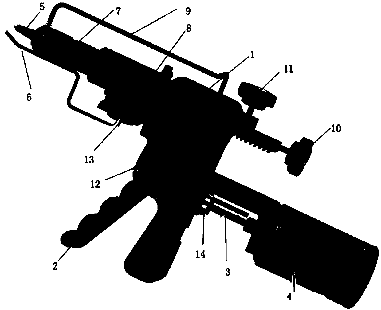 Multifunctional novel glue gun