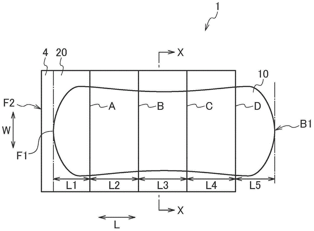 Container for absorbent articles