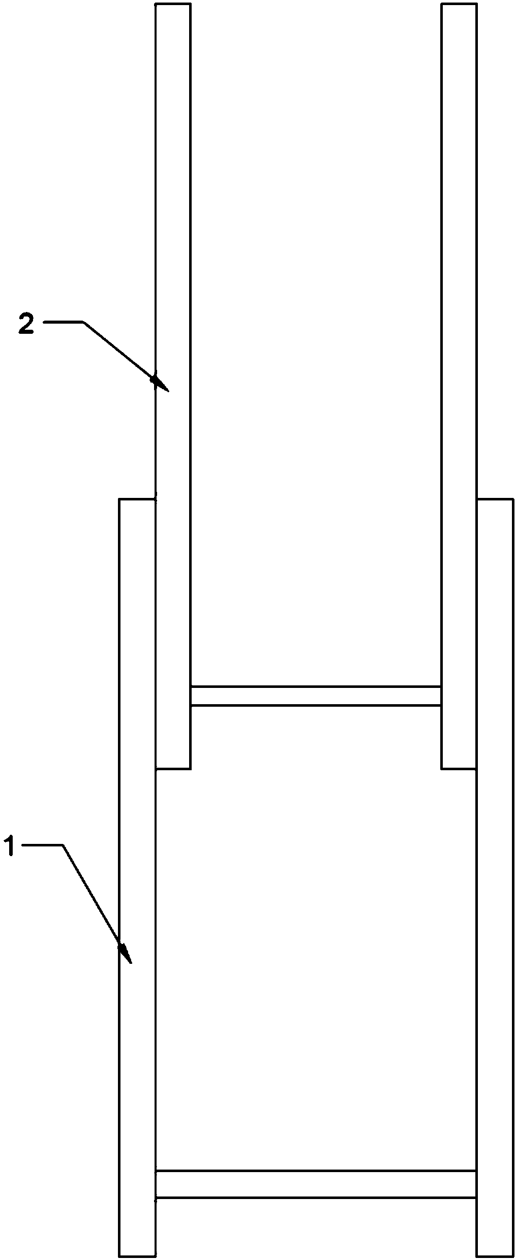 Device for detecting flatness of electronic component