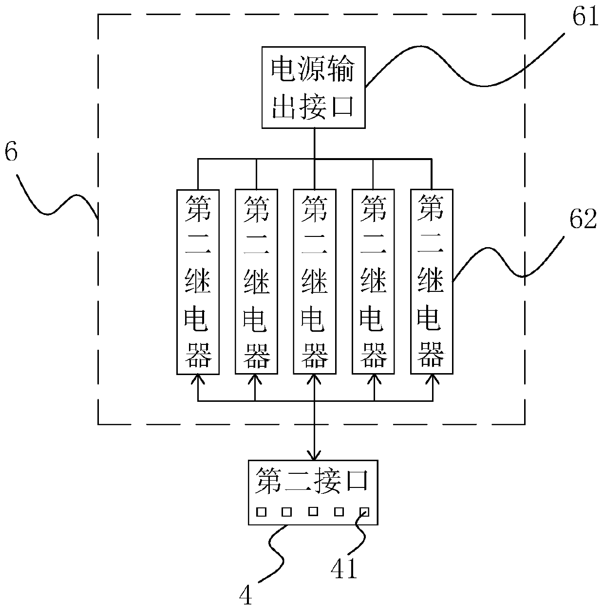 A USB data line detection system and device