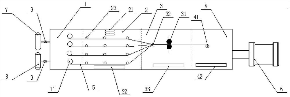 Method and device for plasma-assisted preparation of high-conductivity graphene metal composite material