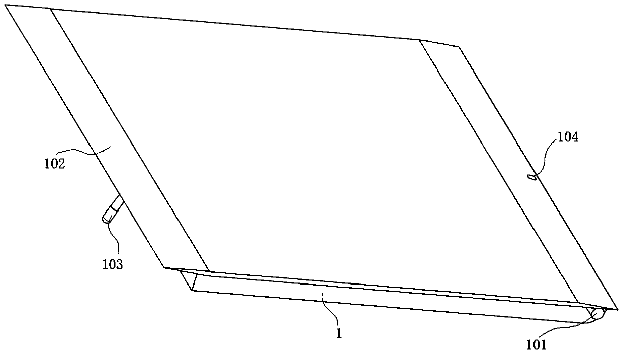 Heat insulation roof of a cement building