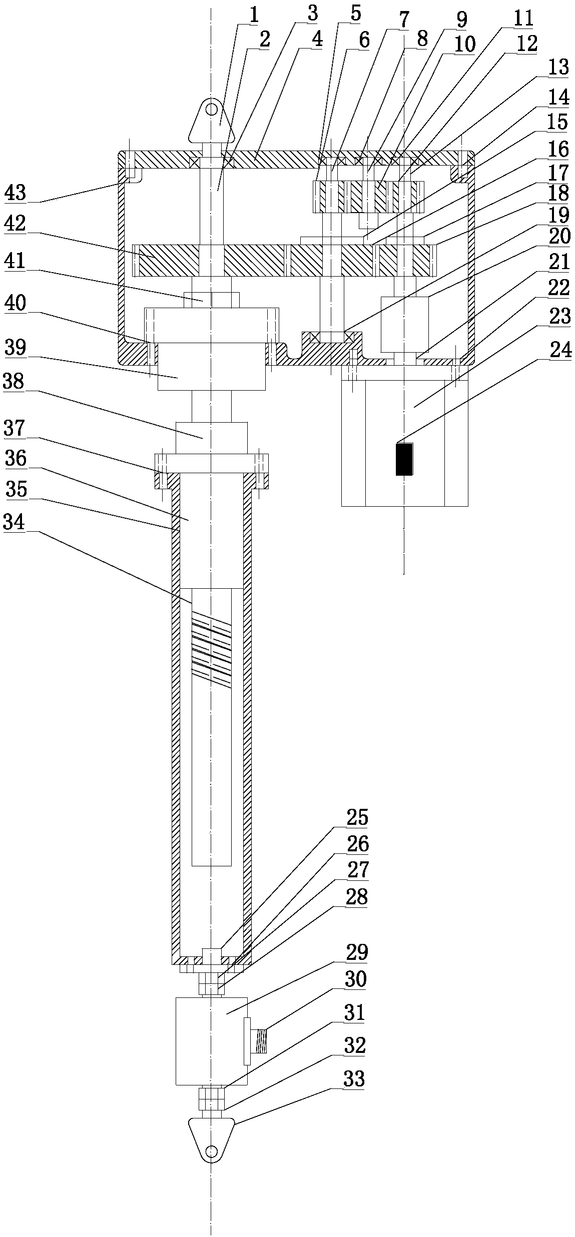 Ball screw type self-powered semi-active suspension actuator and its control method