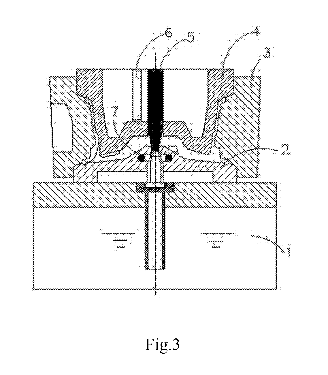 Low-pressure casting secondary pressure process for aluminum wheel