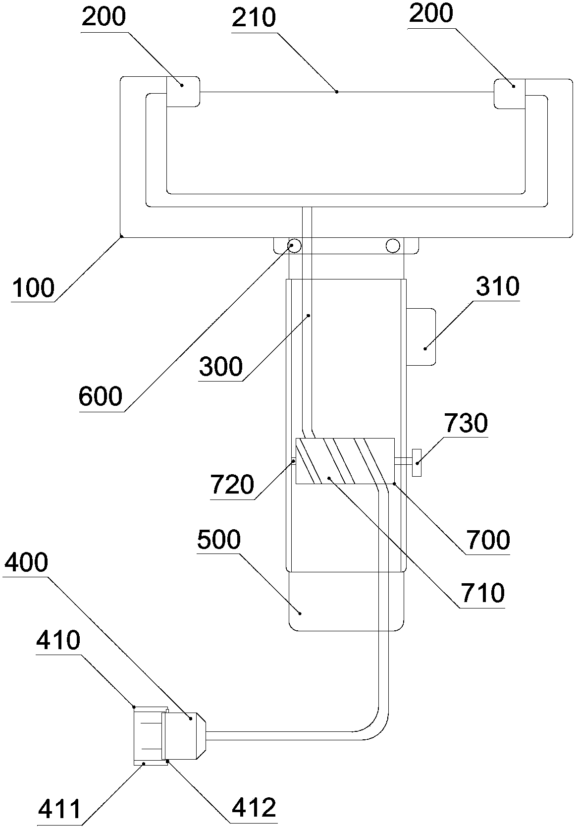 Plastic cutting device