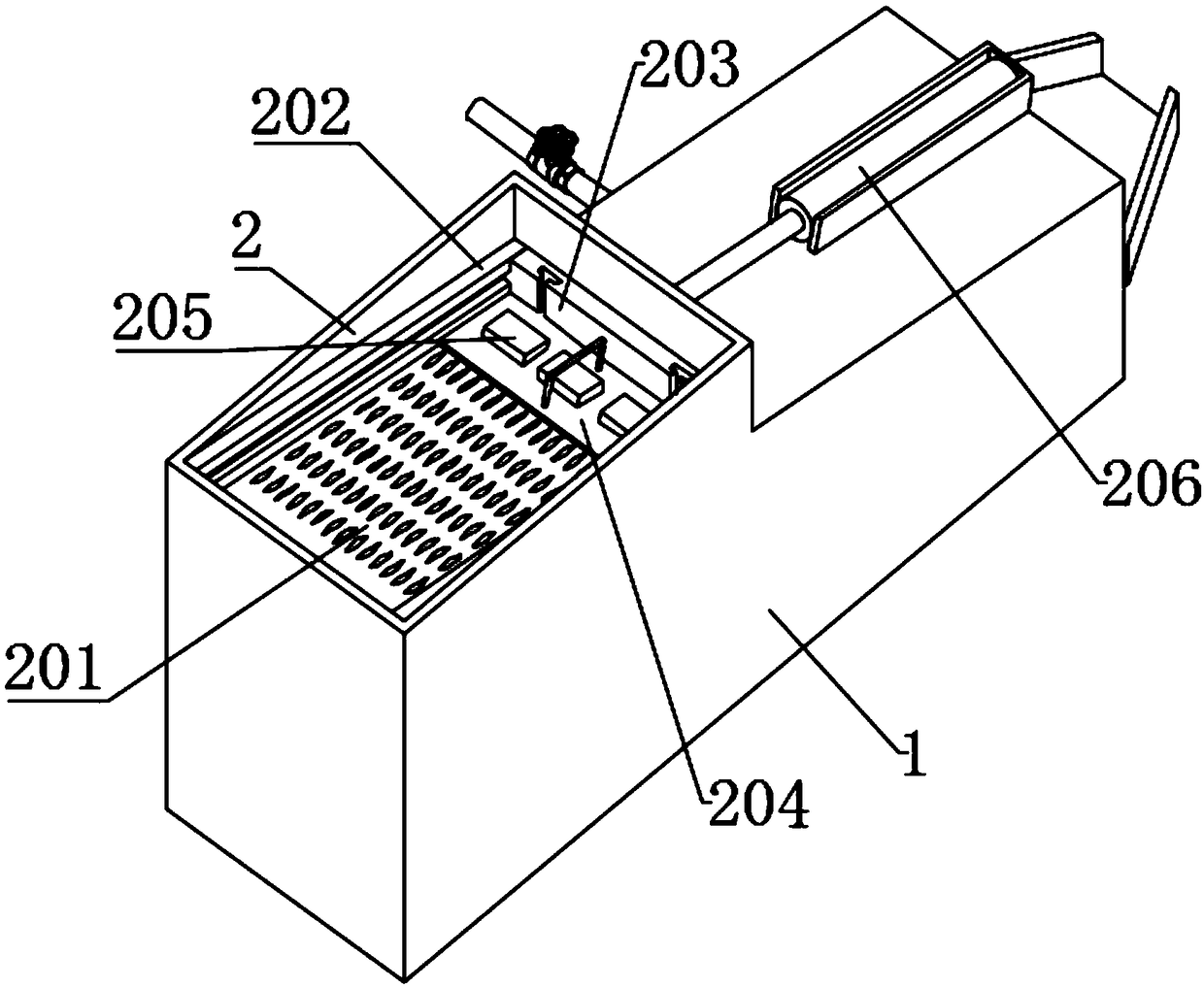 Potato shredding and cleaning device for agricultural food processing