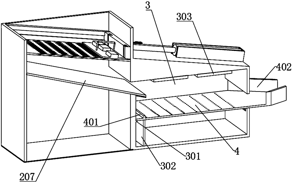 Potato shredding and cleaning device for agricultural food processing