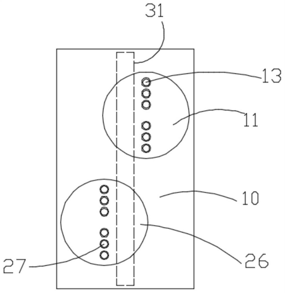 Drying device for solid wood door sheet production