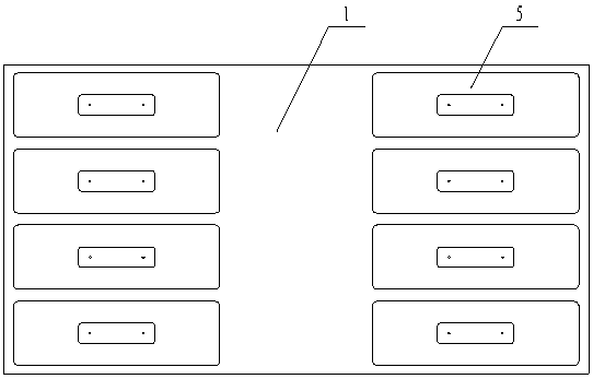 Automatic cleaning device and method for precast mold of CRTSI type double-block sleeper