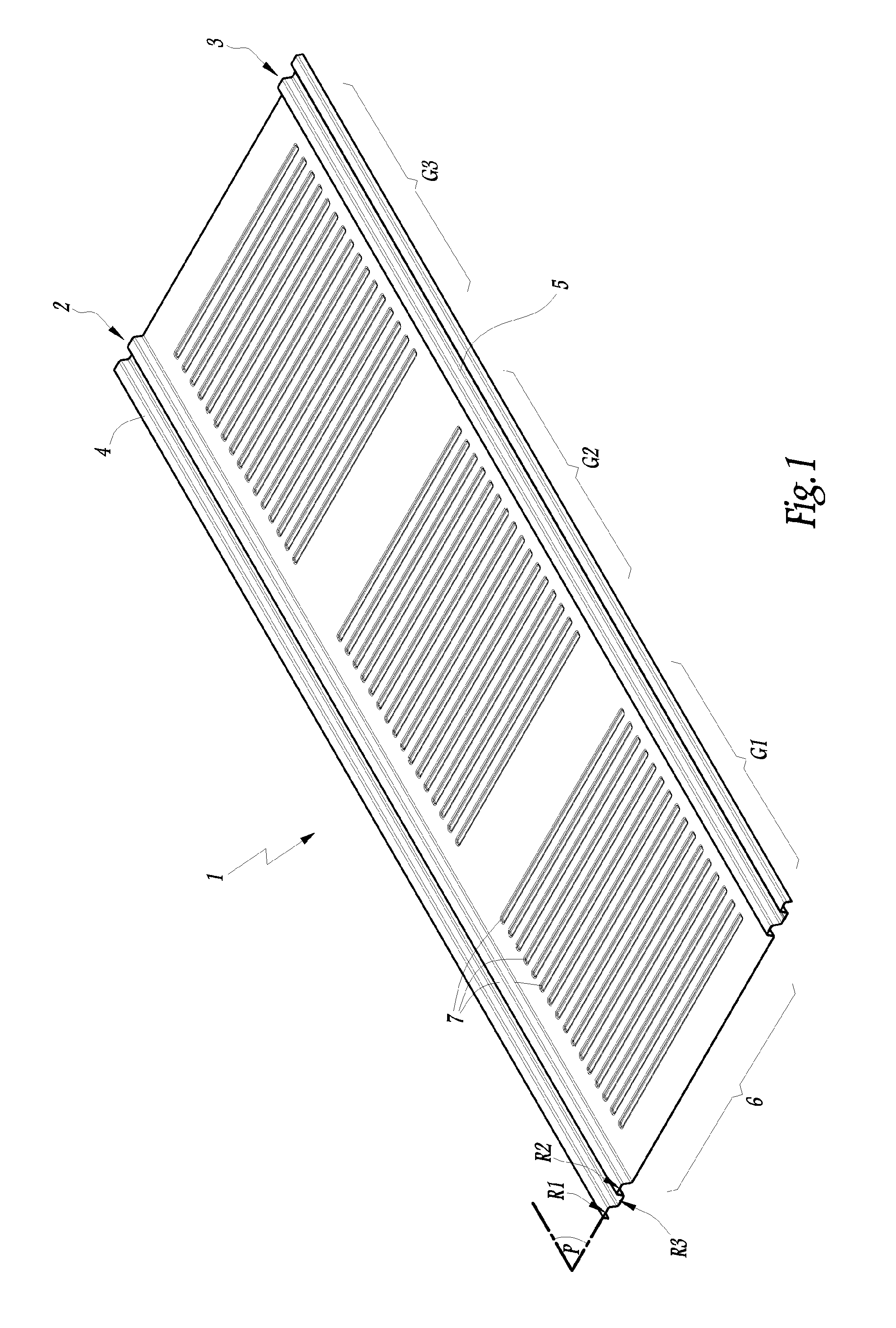 Device for covering a building structure and structure covered by such a device