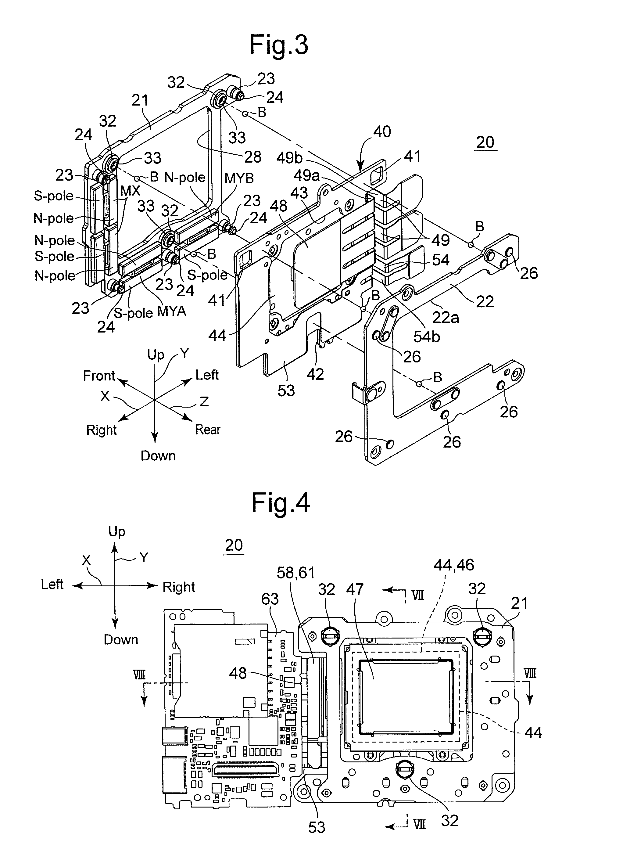 Stage apparatus and camera shake correction apparatus