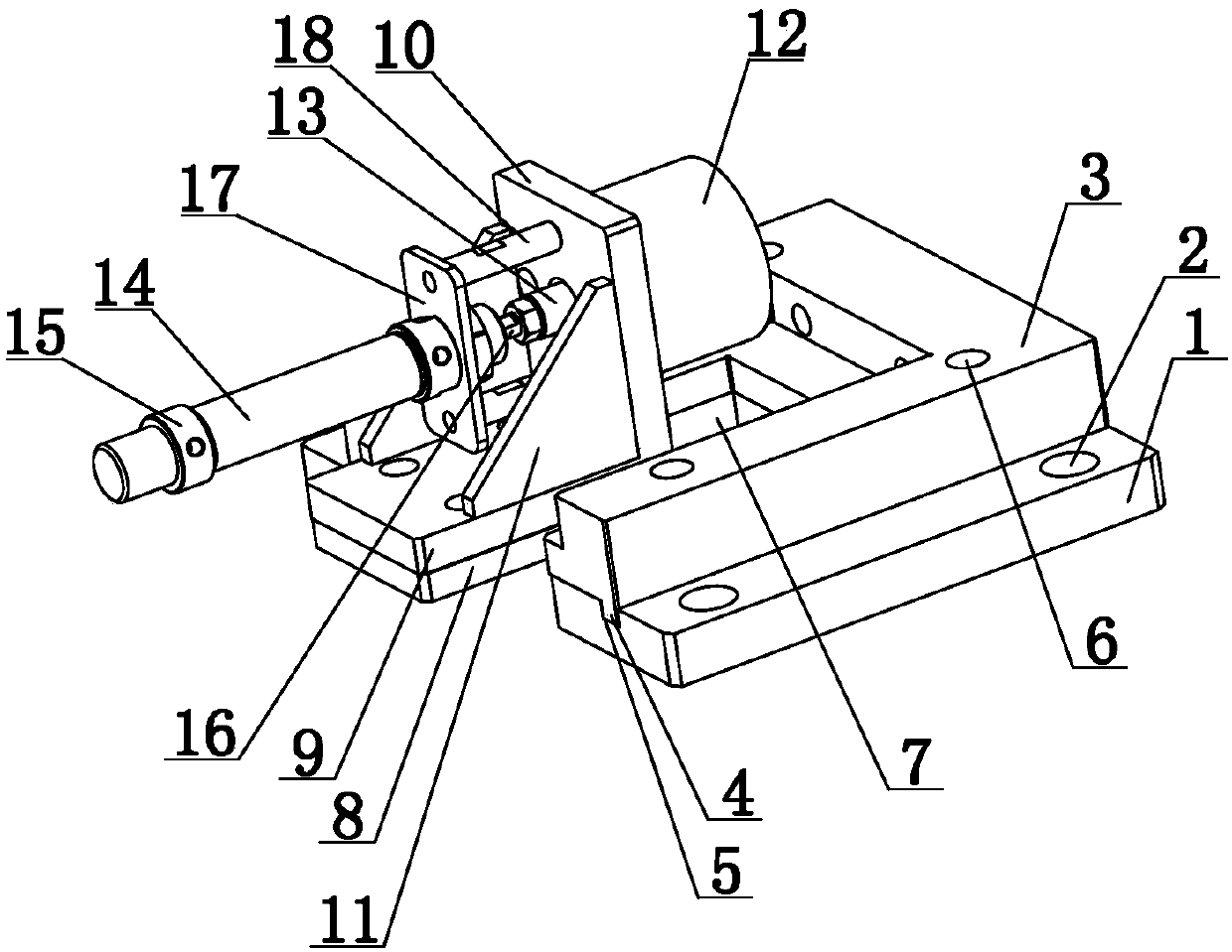 Movable adjusting type grinding roller driving device