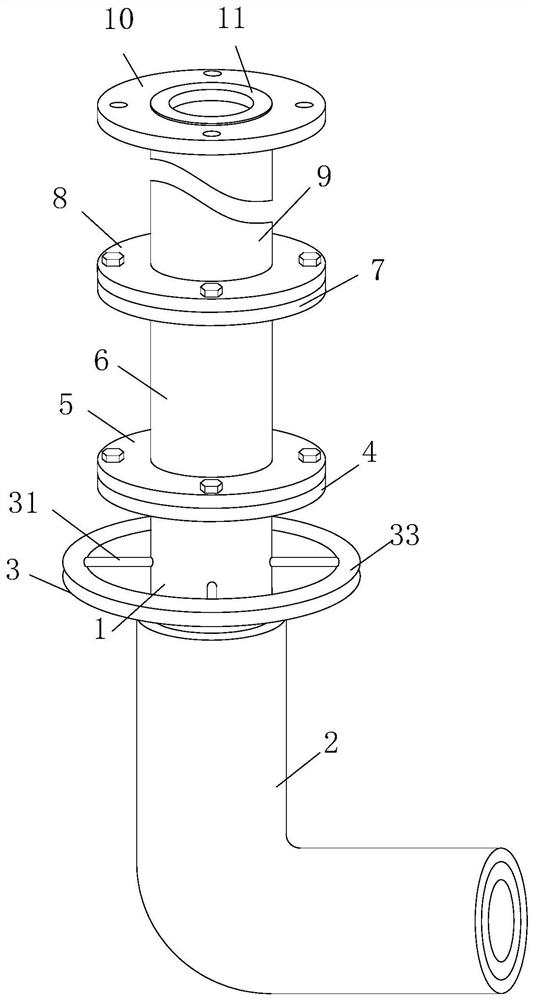 Device for conveying concrete on building tower crane