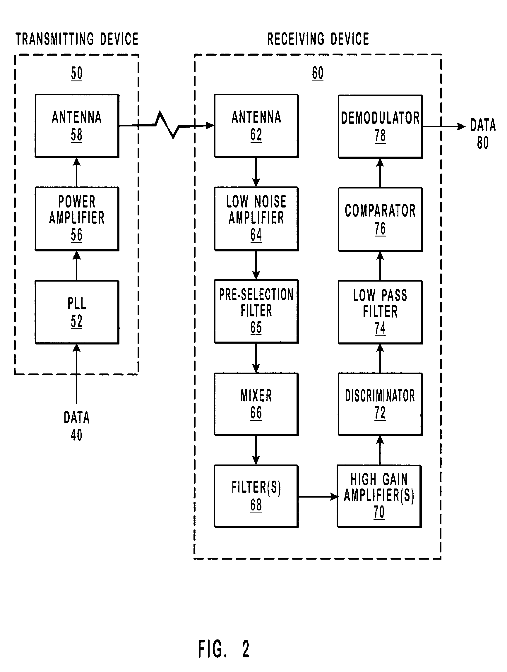 Frequency hopping data radio