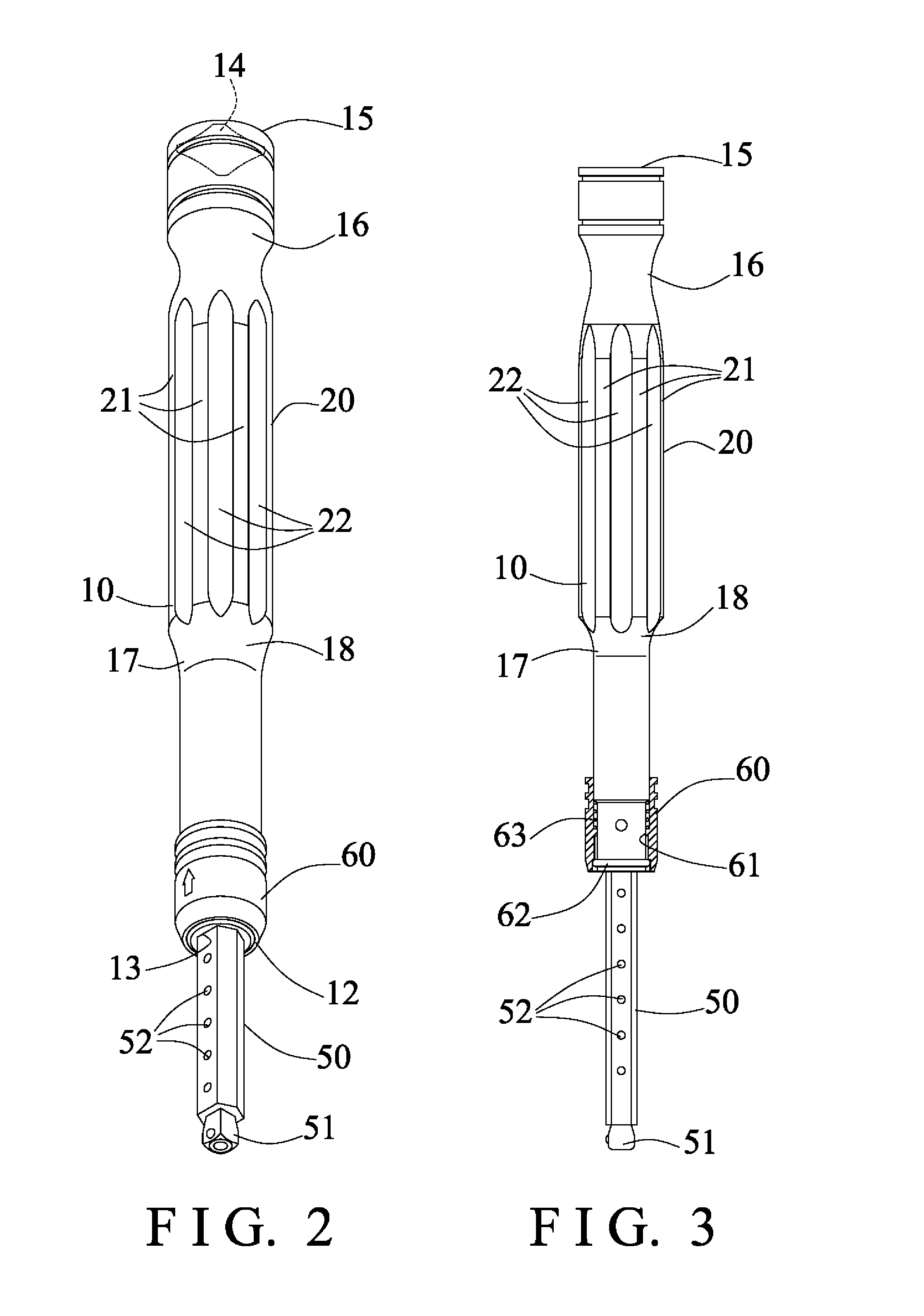 Drive tool device having drive handle