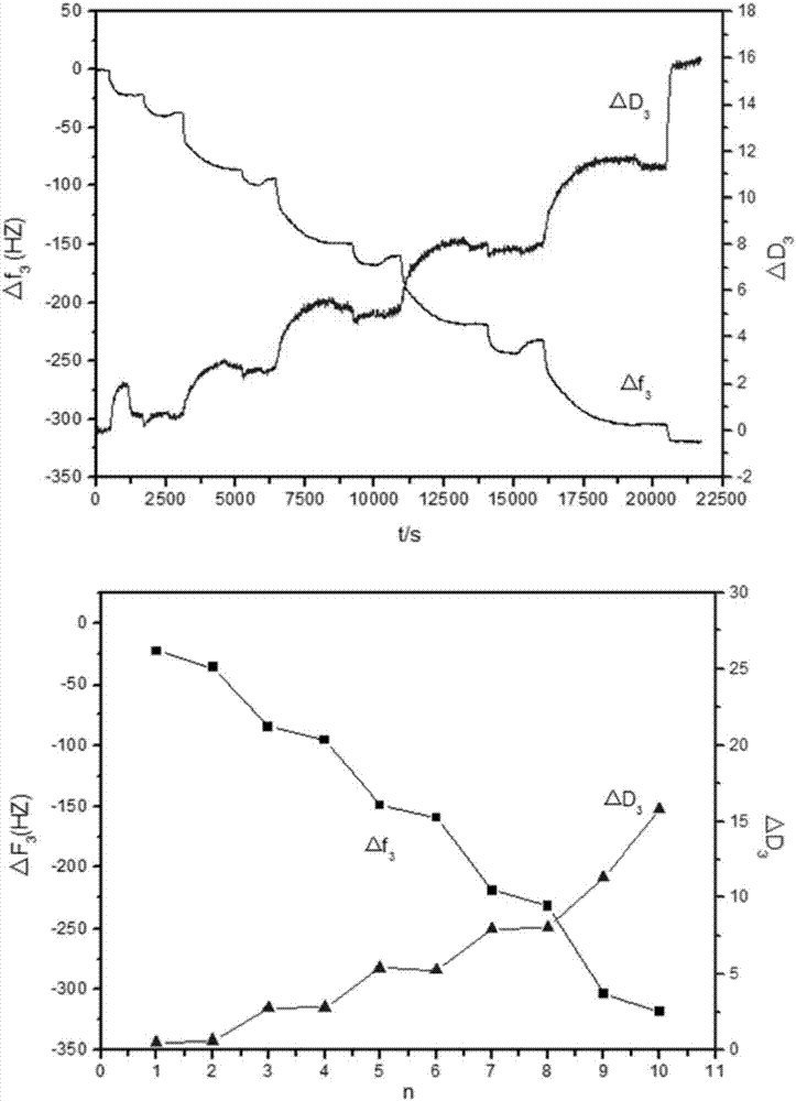 Preparation method of self-assembled lysozyme multilayer membrane with antibacterial property and biocompatibility