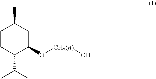 (1R, 2S, 5R)-3-1-menthoxyalkan-1-OL cooling sensate