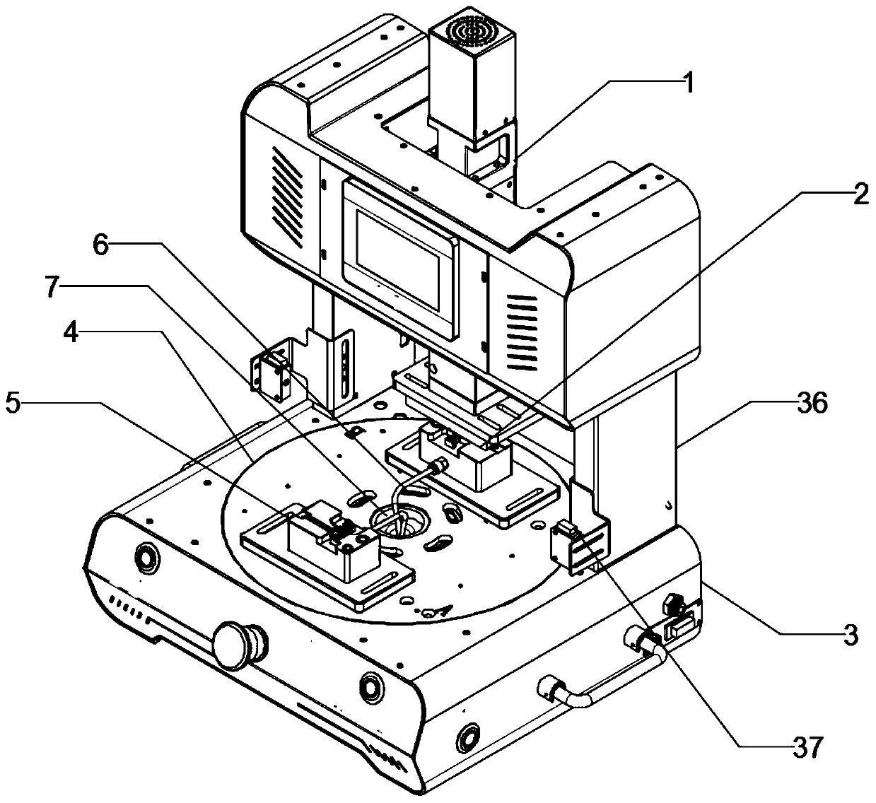 Multifunctional assembling rotary pressing machine and pressing method thereof