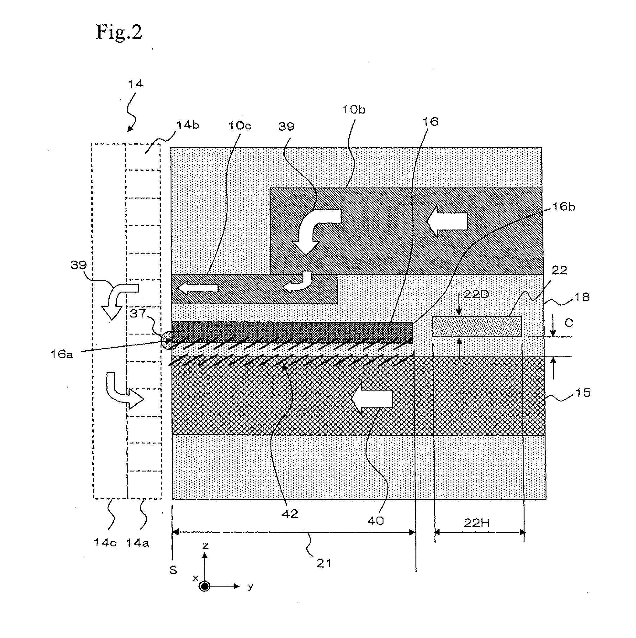 Wave guide that attenuates evanescent light of higher order tm mode