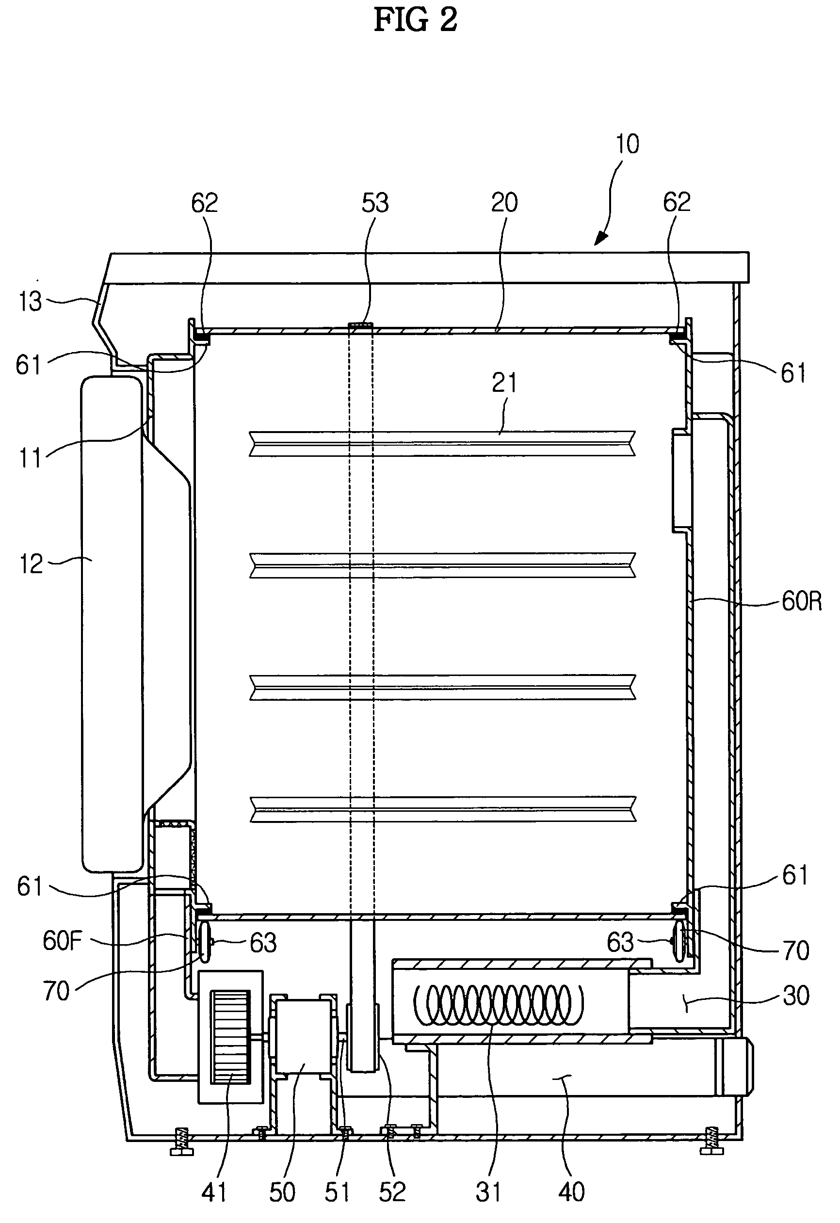 Roller and clothes drying apparatus provided with the same