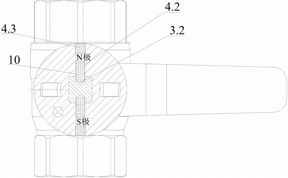 Anti-dismantling ball valve