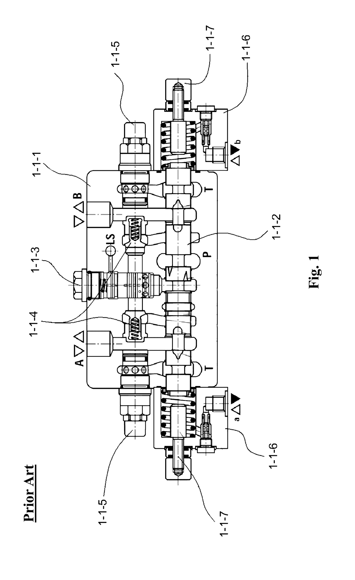 Modular combined electro-hydraulic multi-way valve system using compact two-way cartridge valves