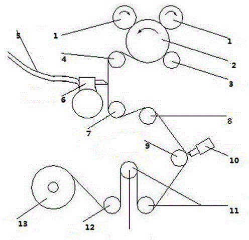 A swing type cutting knife device