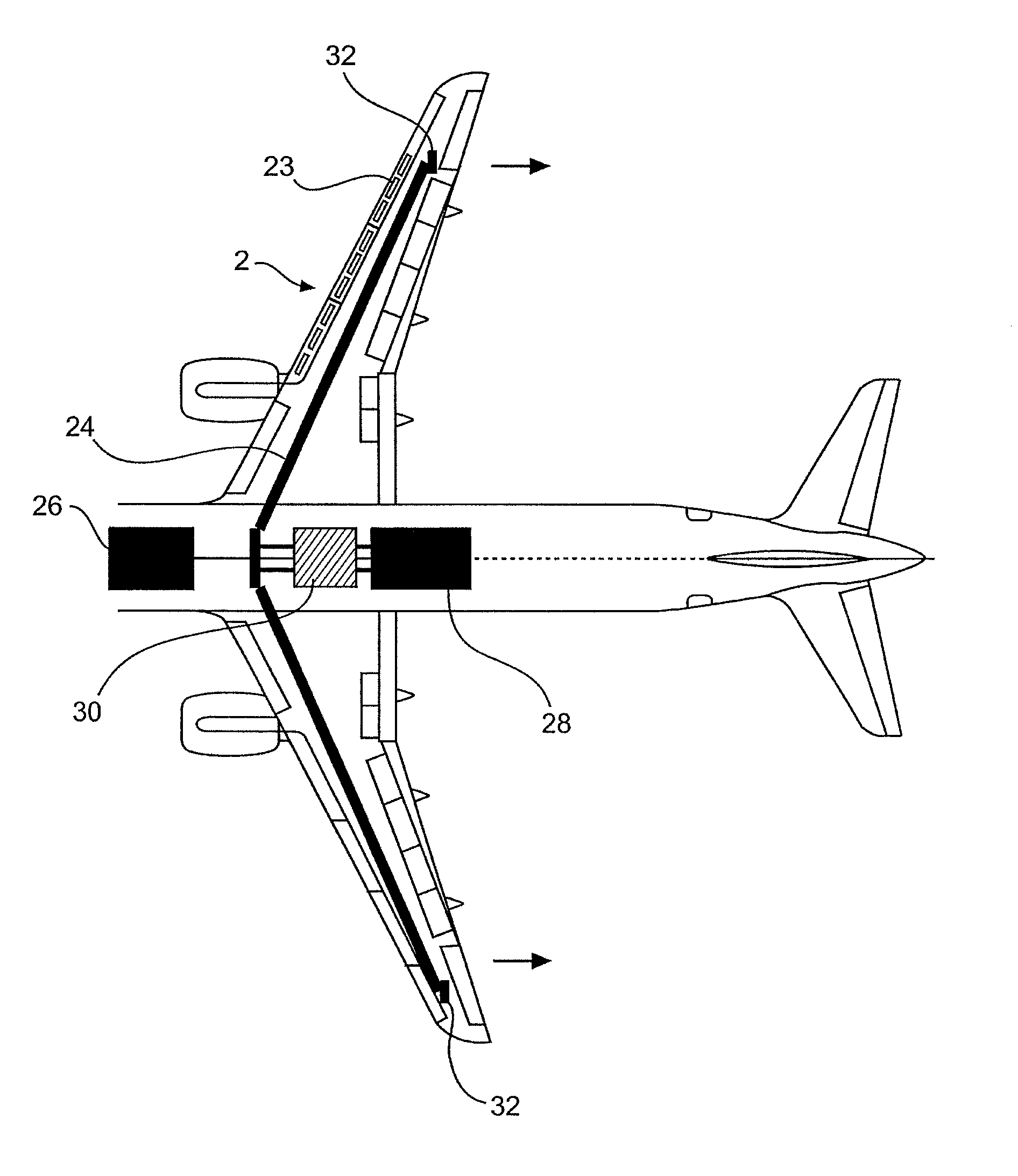 De-icing system for an aircraft