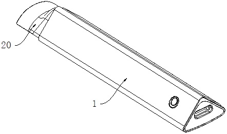 Multi-gear adjusting and continuous plugging indicating device for electronic cigarette