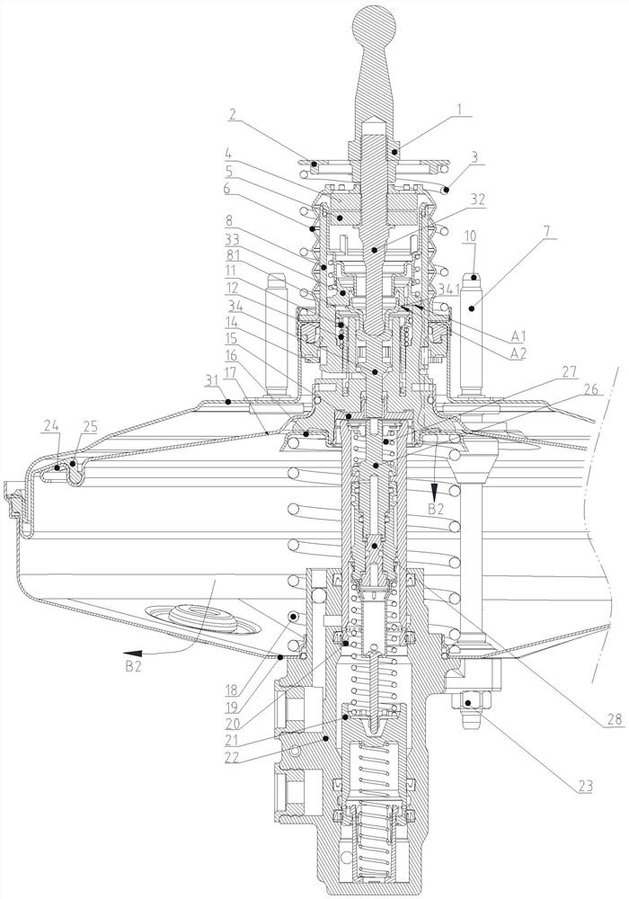 A booster assembly that improves pedal feel