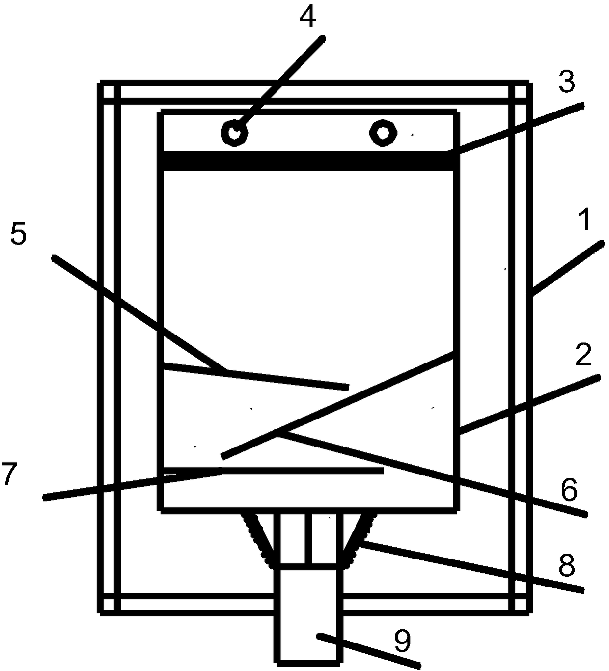 Novel vegetable and fruit squeezing machine