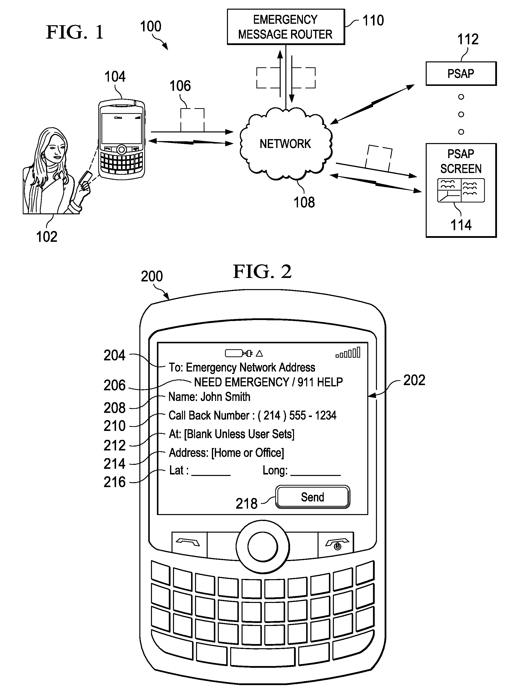 System and method for generating and communicating updated emergency messages