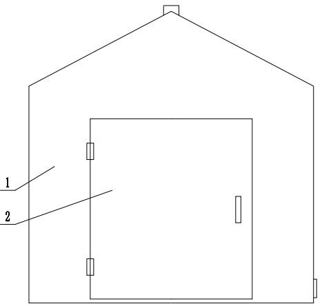 Drying room with dry and wet gas separation function