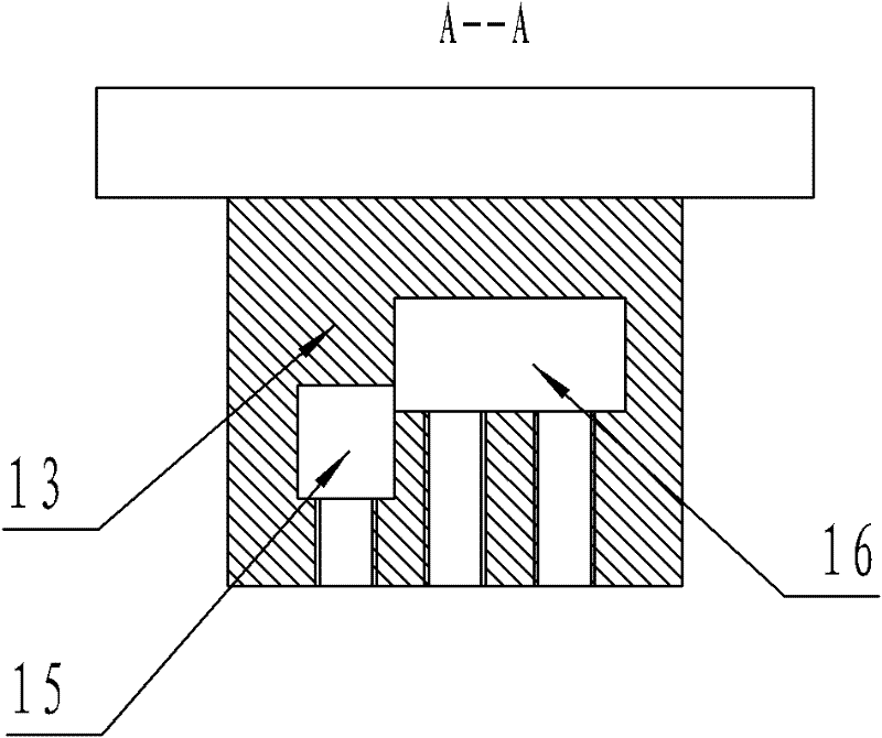 Cutter frame for machining large end of loose joint