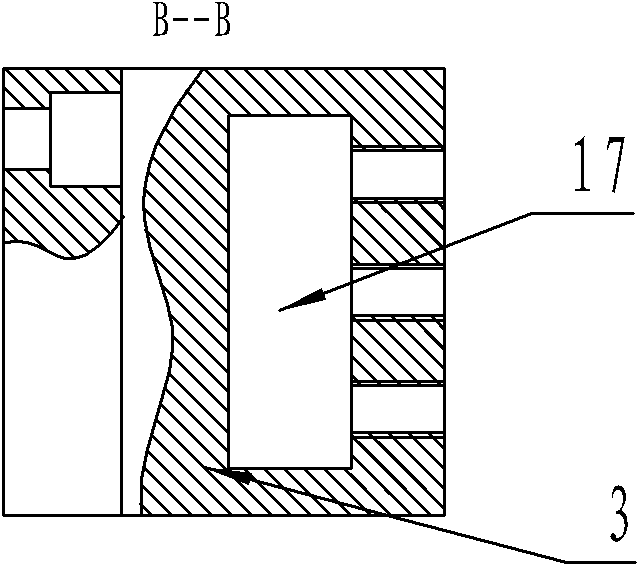 Cutter frame for machining large end of loose joint