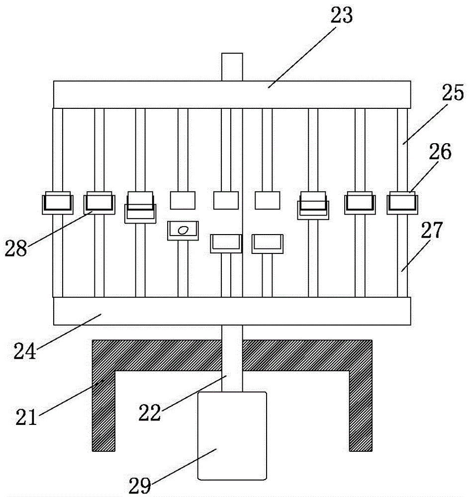 A magic color bottle cap compression molding equipment