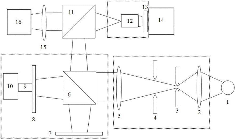 Tandem type full-field optical tomography imaging device and method based on compensation interferometer