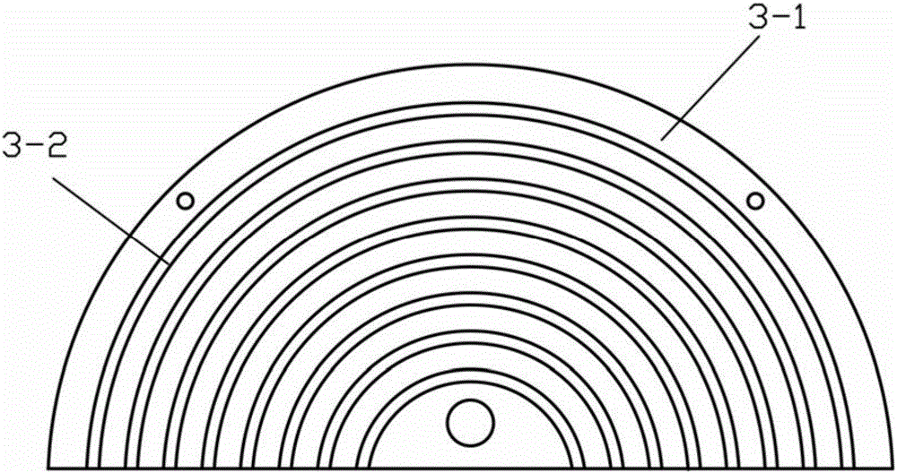 Annular specimen tensile testing device and realizing method thereof