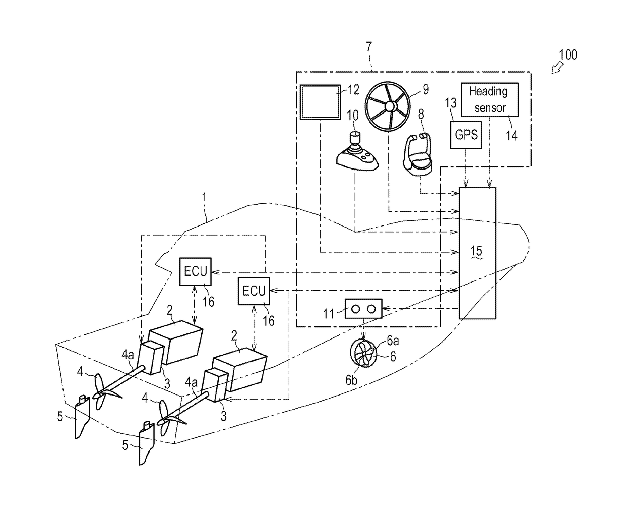 Vessel steering apparatus