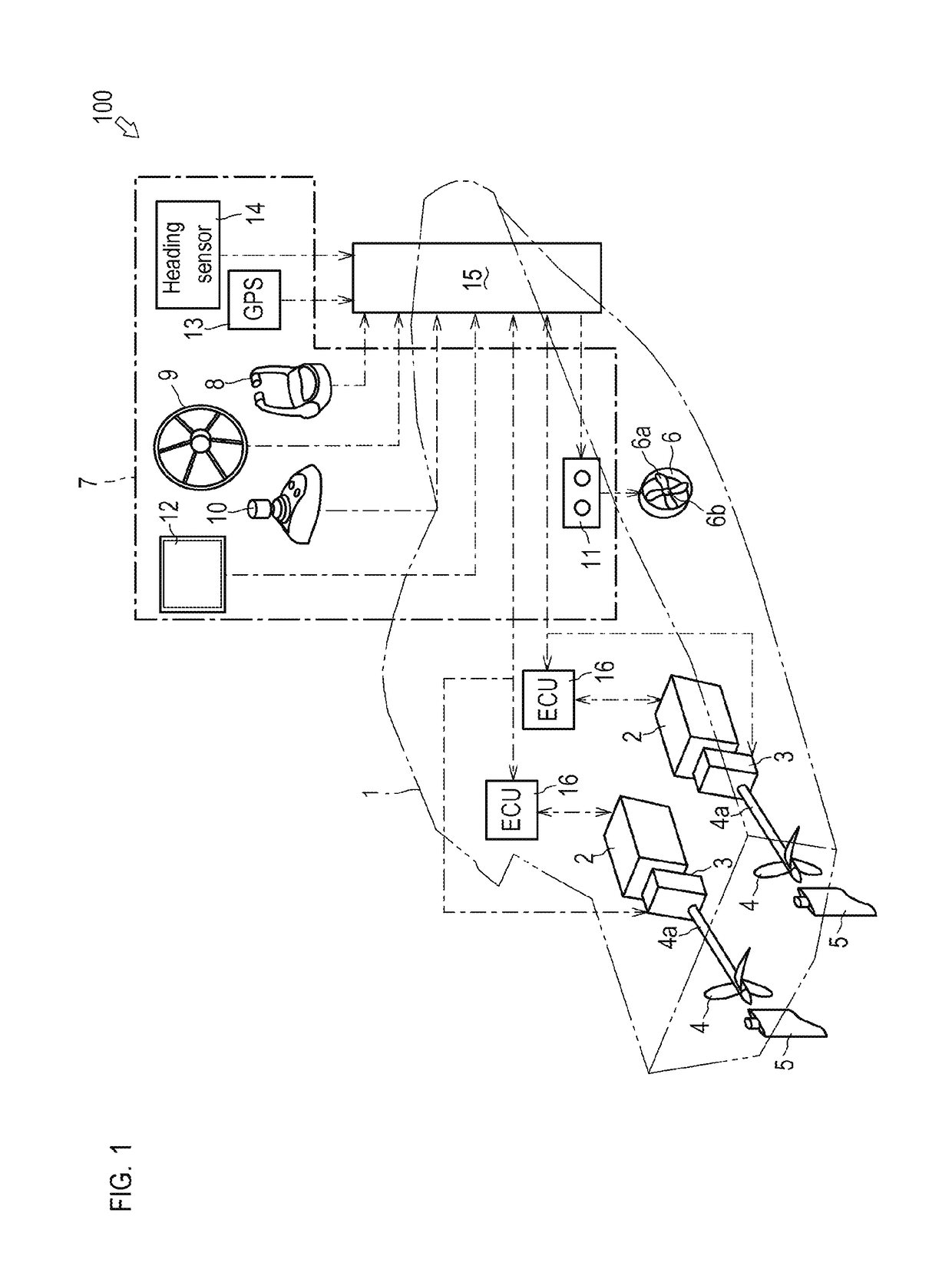 Vessel steering apparatus