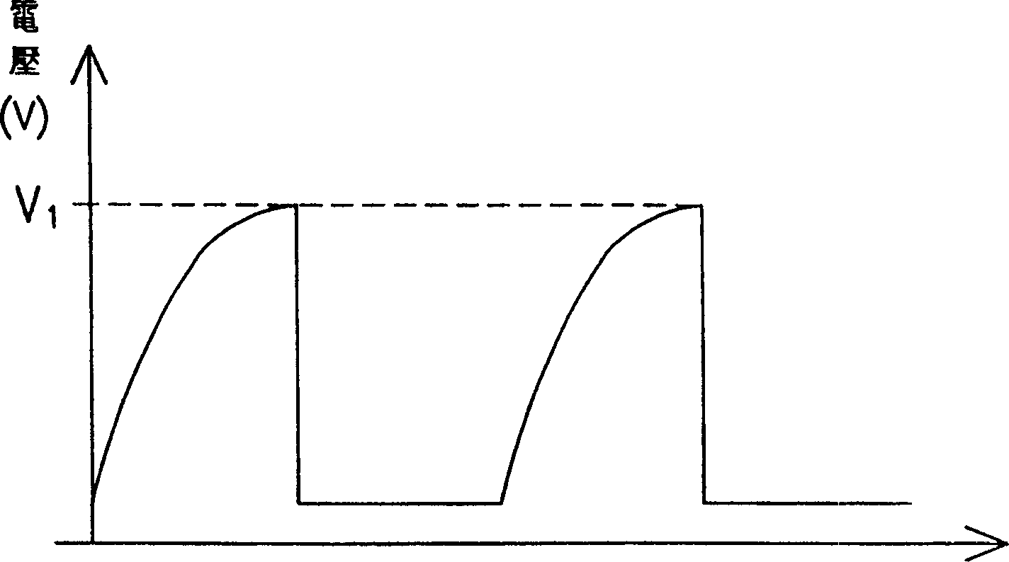 Passive driving method for organic light emitting diodes