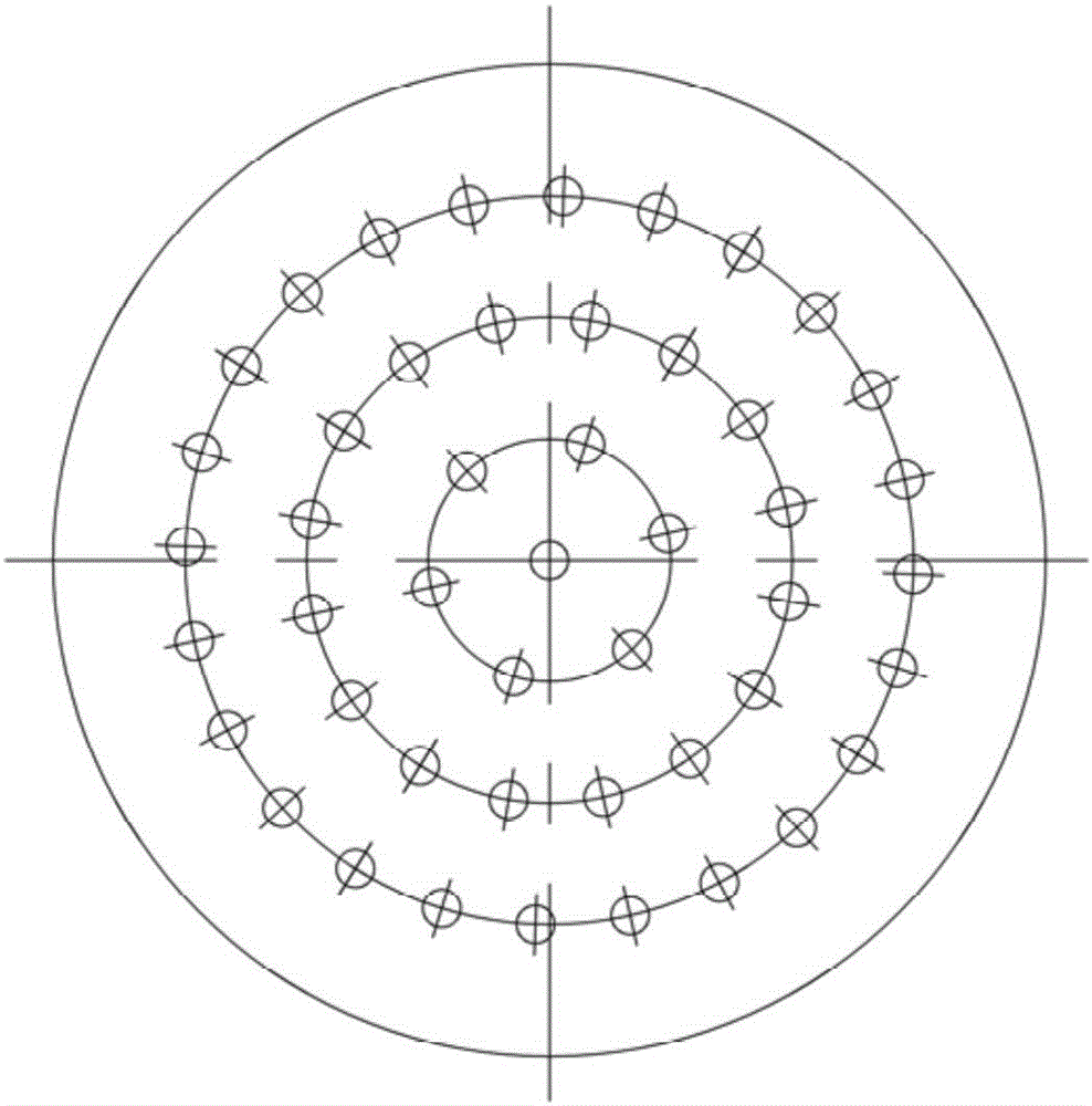 Regenerator pore plate structure of catalytic cracking device