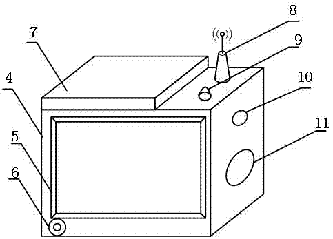 Intelligent remote warehouse data monitoring alarm system