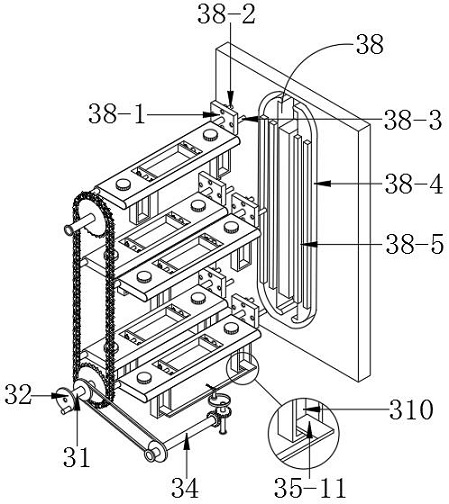 A storage device suitable for white latex