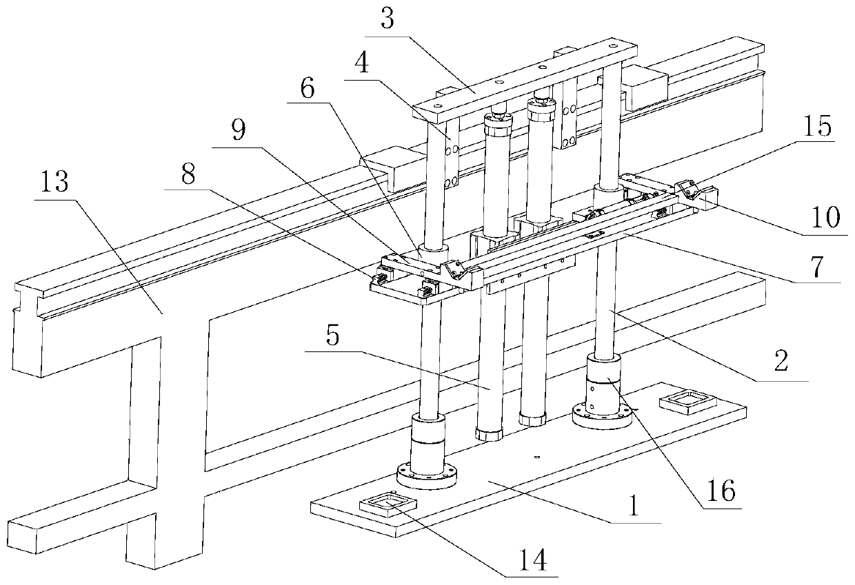 Automatic transfer equipment based on hydraulic cylinder assembly line