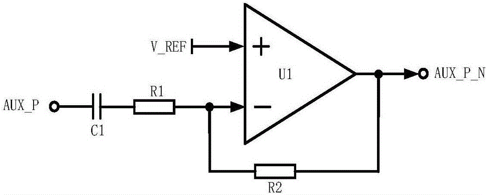 AUX signal testing system and method