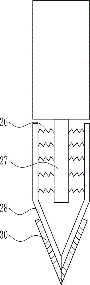 Building residual sandstone rapid filtering and impurity removing device