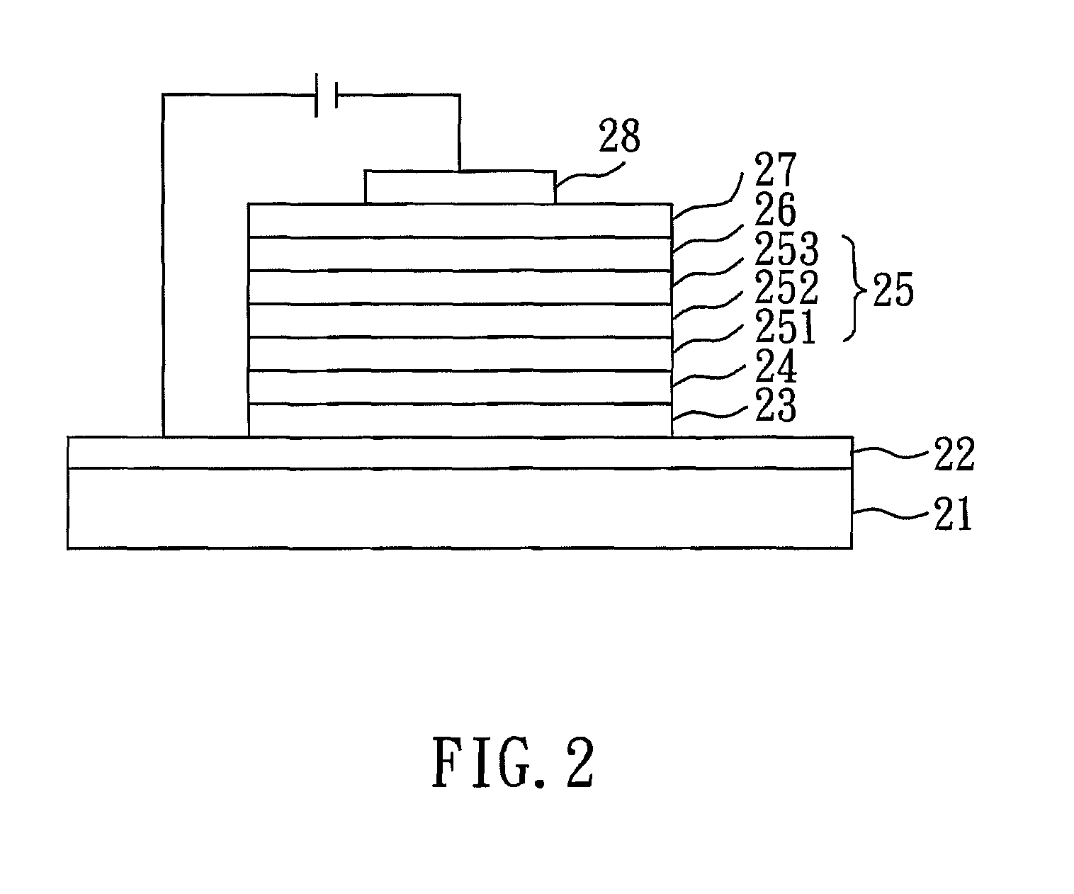 Organic light-emitting diode with high color rendering